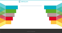 Desktop Screenshot of bathory.com